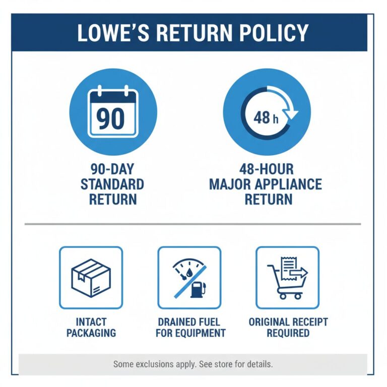 lowes return policy
