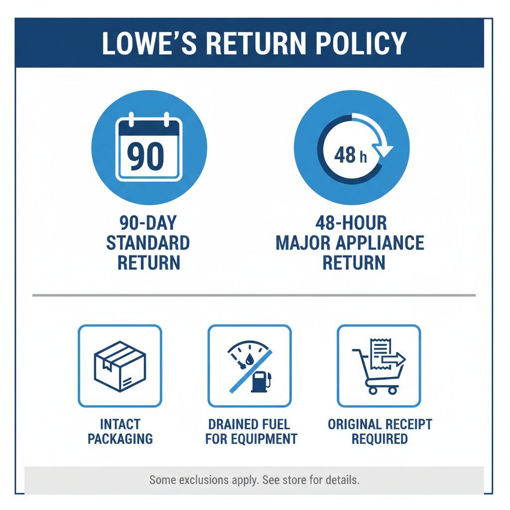 lowes return policy