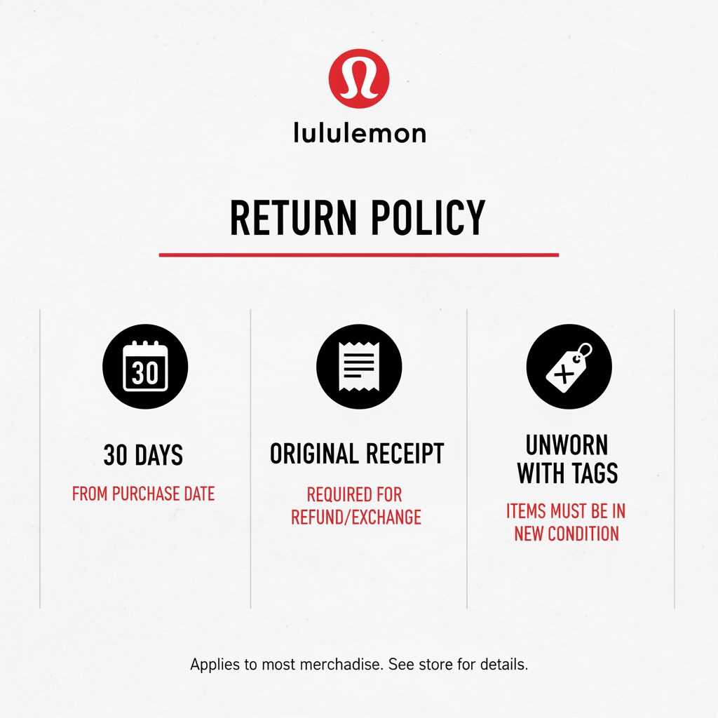 lululemon return policy