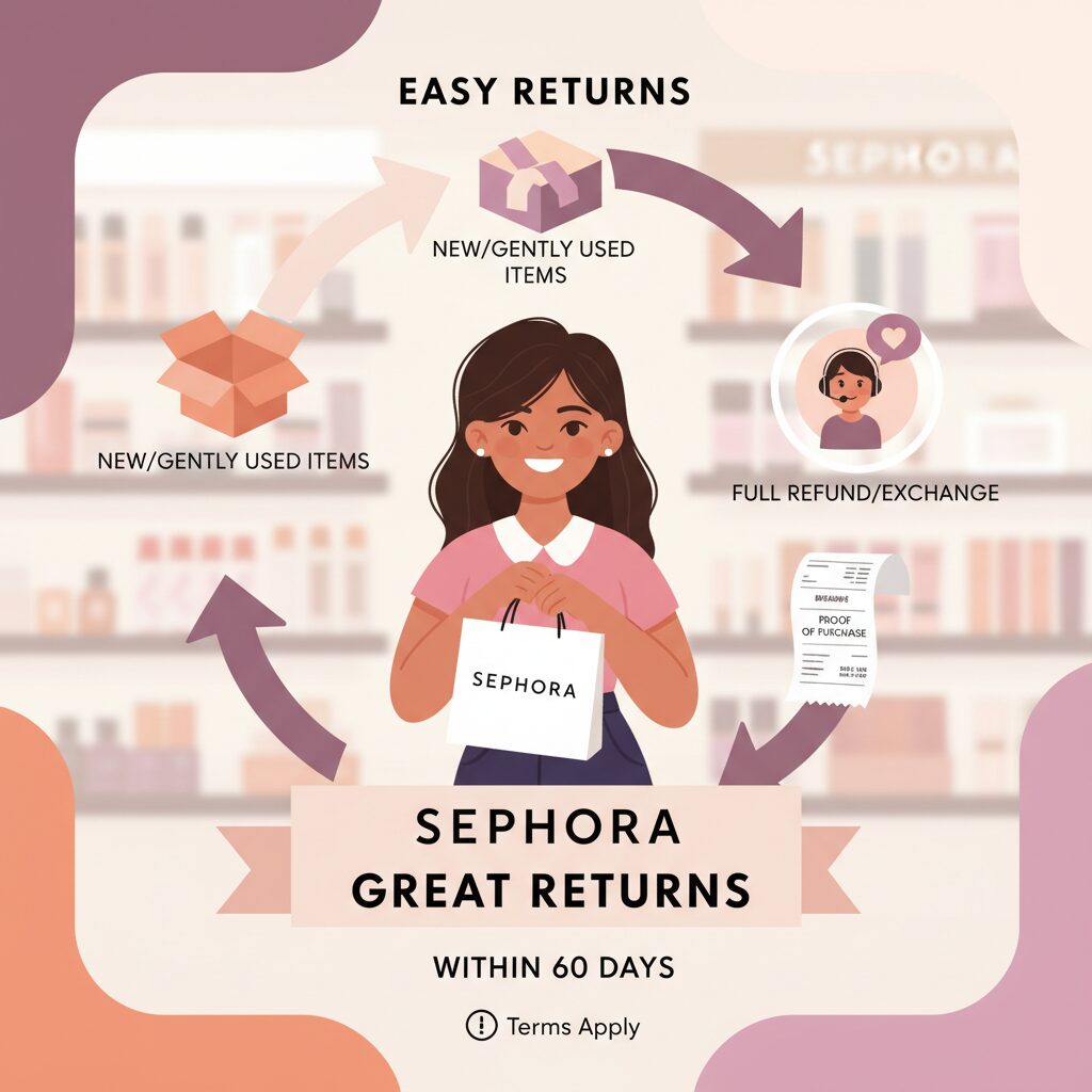 sephora return policy