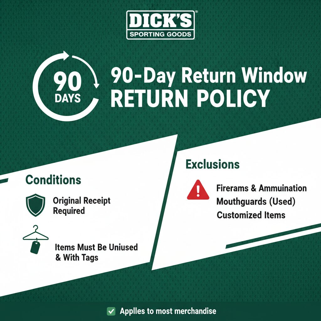dicks return policy