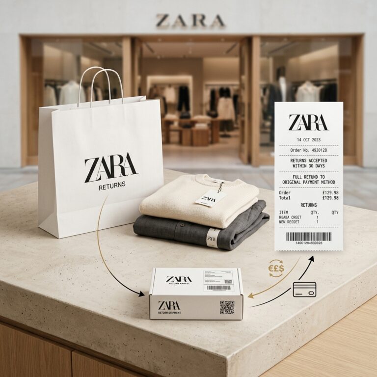 zara return refund policy
