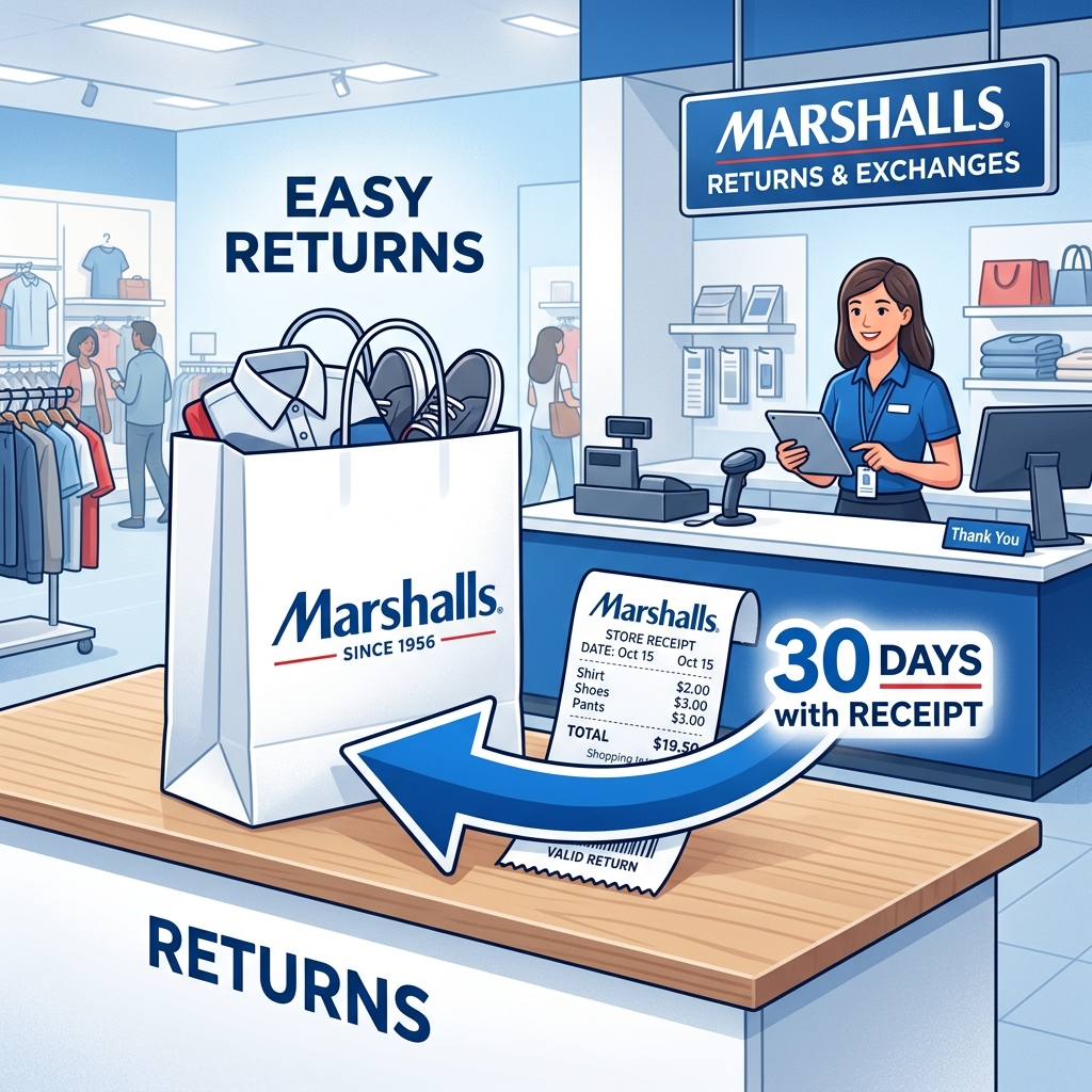 marshalls return policy