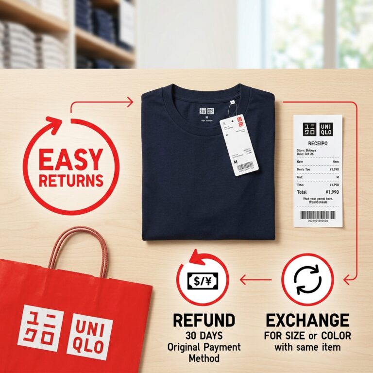 return policy uniqlo